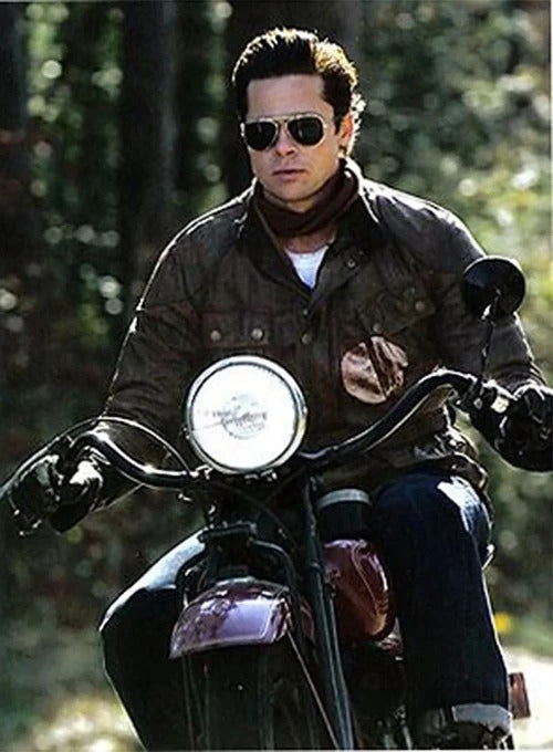 Brad Pitt The Curious Case of Benjamin Button Black Leather Jacket