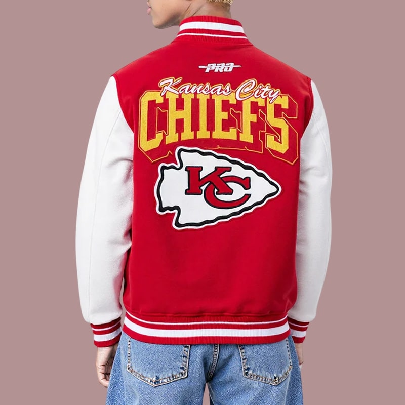 Kansas City Chiefs Red Varsity Jacket