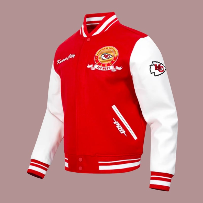 Kansas City Chiefs Red Varsity Jacket