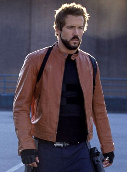 Ryan Reynolds Blade Trinity Hannibal King Leather Jacket