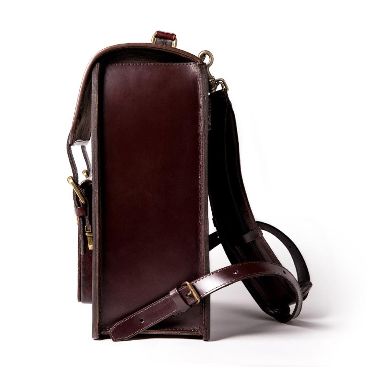 Men’s Dark Sienna Stylish Leather Backpack – Elegant and Durable