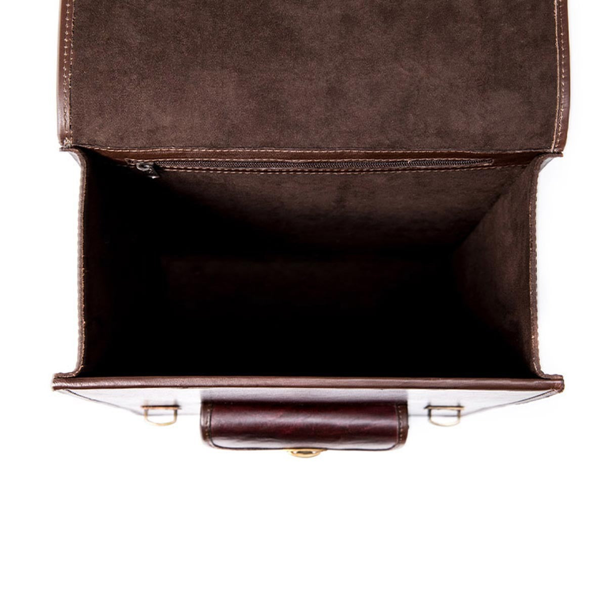 Men’s Dark Sienna Stylish Leather Backpack – Elegant and Durable