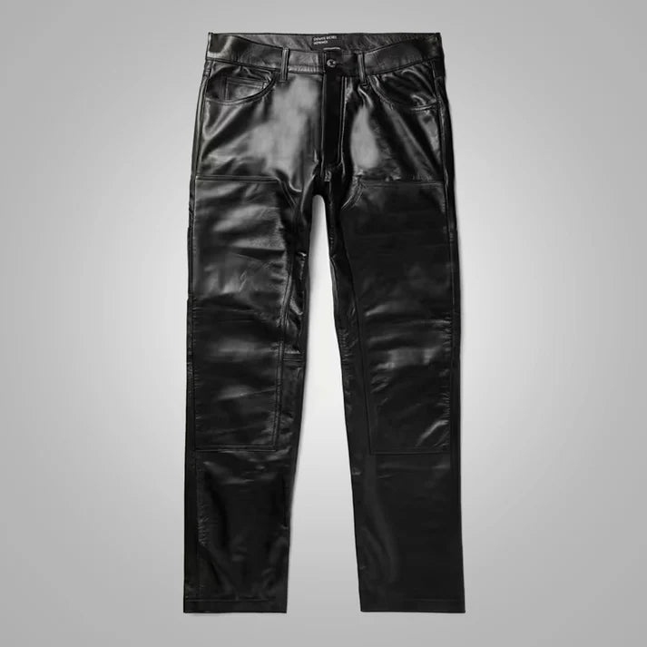 What are feature of Men's Leather Pants