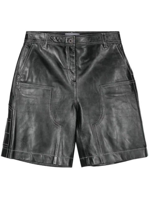 What are feature of Women's Leather Shorts