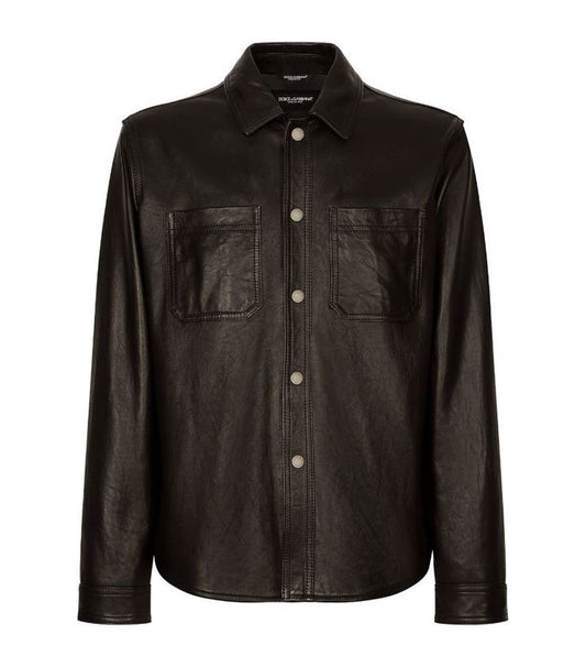 The Timeless Appeal of Men's Leather Shirts