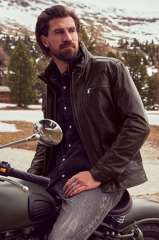 Ultimate Guide to Men's Biker Leather Jackets