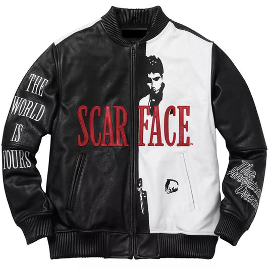 Tony Montana Scarface Leather Jacket