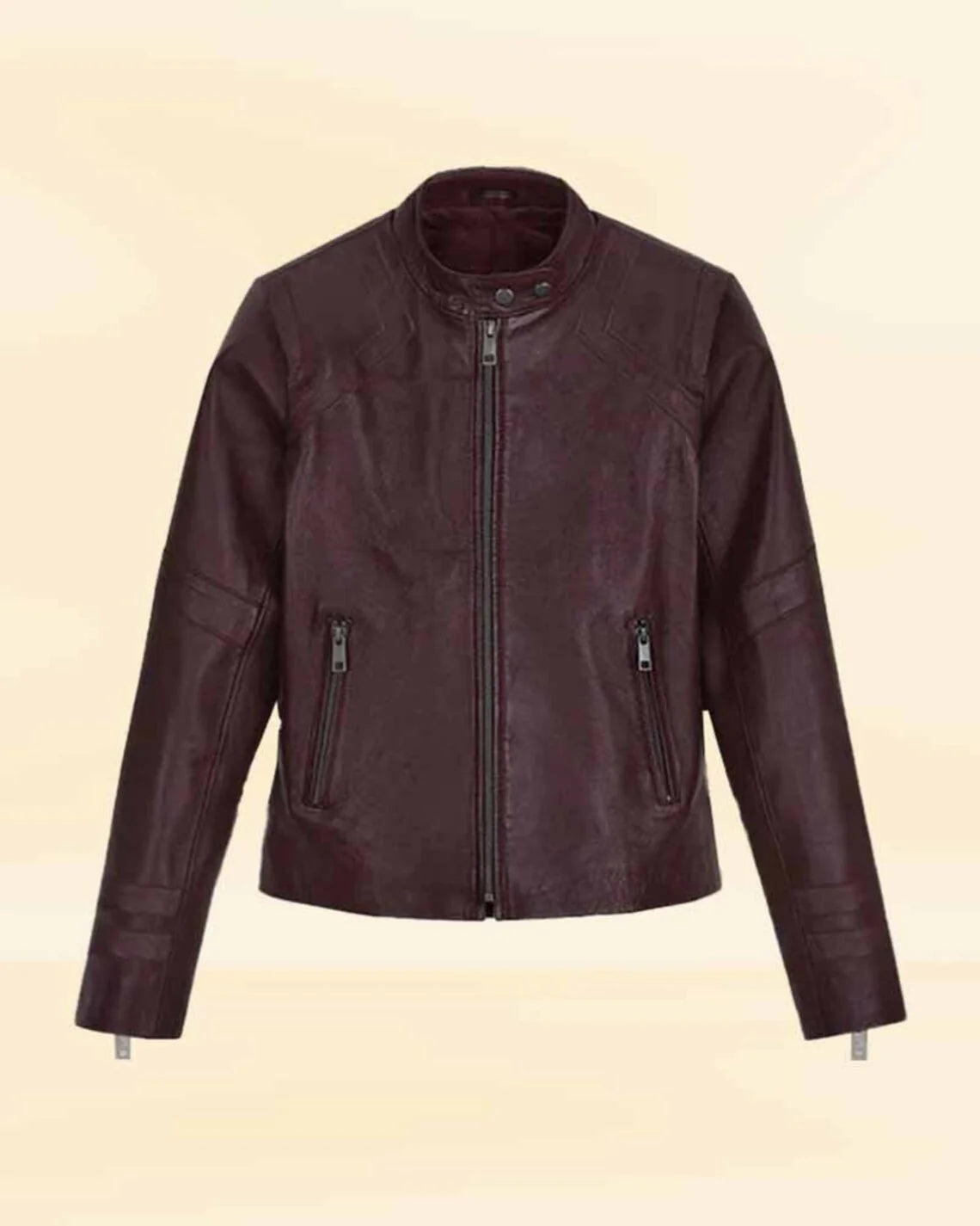 Alexandra Daddario Leather Jacket – Women's Celebrity Style

