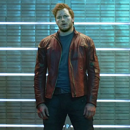 Chris Pratt GOG Star-Lord Jacket—Iconic Sci-Fi Style