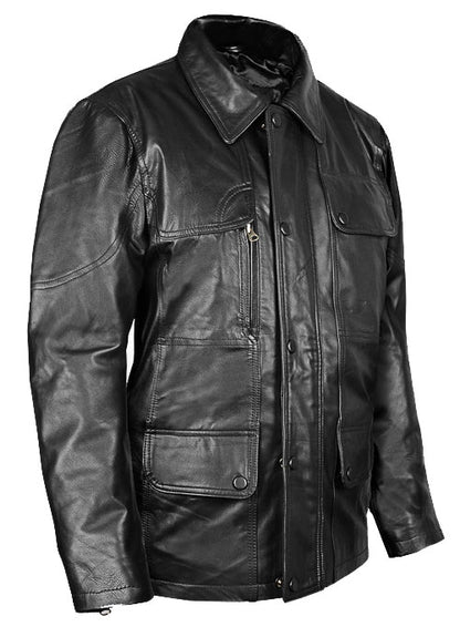 Terminator Genisys Leather Jacket—Iconic Sci-Fi Style