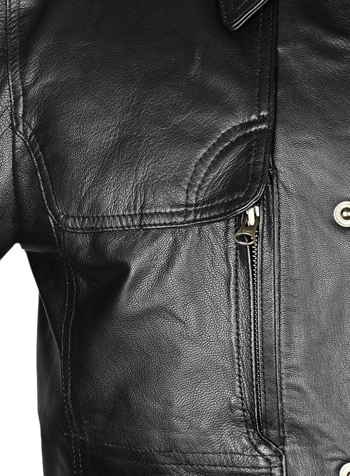 Terminator Genisys Leather Jacket—Iconic Sci-Fi Style