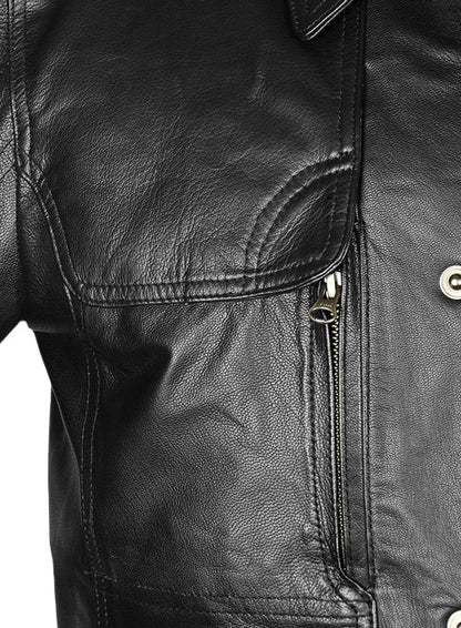 Terminator Genisys Leather Jacket—Iconic Sci-Fi Style