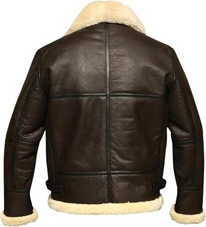 Sylvester Stallone Rocky Balboa Shearling Aviator Leather Jacket