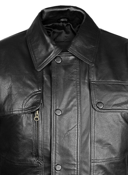 Terminator Genisys Leather Jacket—Iconic Sci-Fi Style