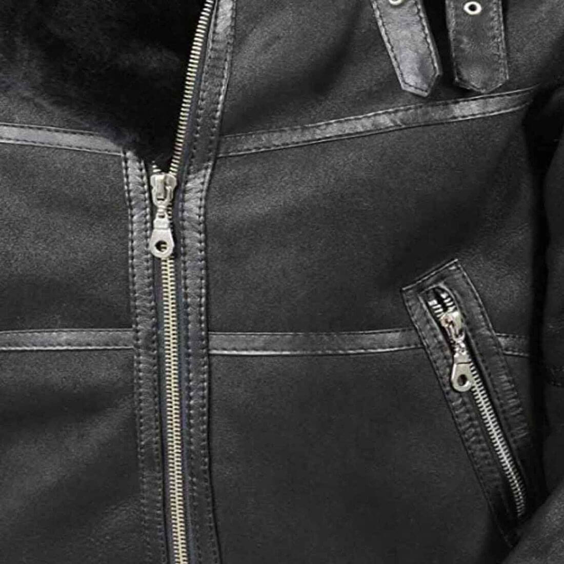 Men's Aviator B16 Shearling Leather Jacket