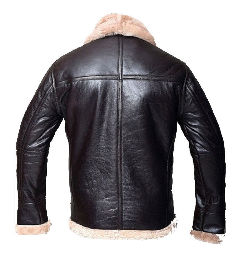 B3 Shearling Aviator Bomber Jacket