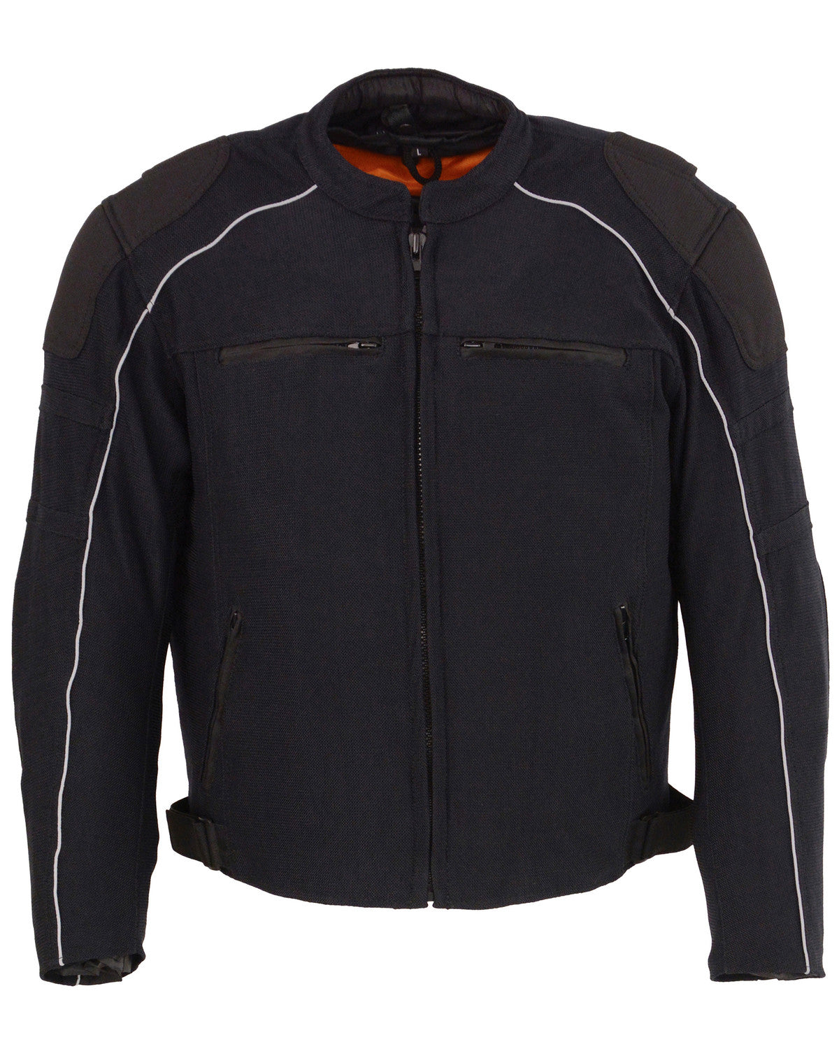 Men's Mesh Racing Jacket with Removable Rain Jacket