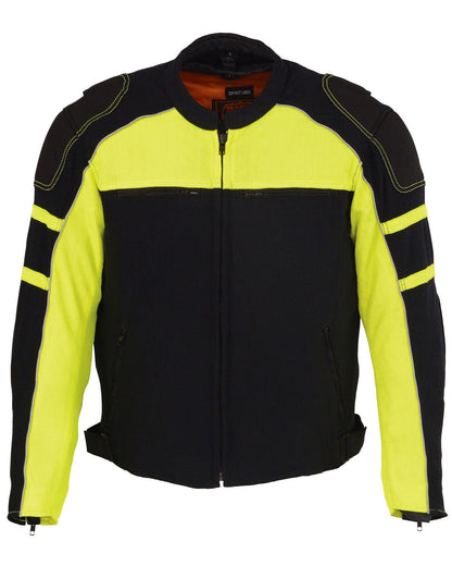 Men's Mesh Racing Jacket with Removable Rain Jacket