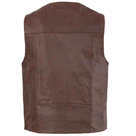 MEN'S WESTERN PLAIN SIDE VEST