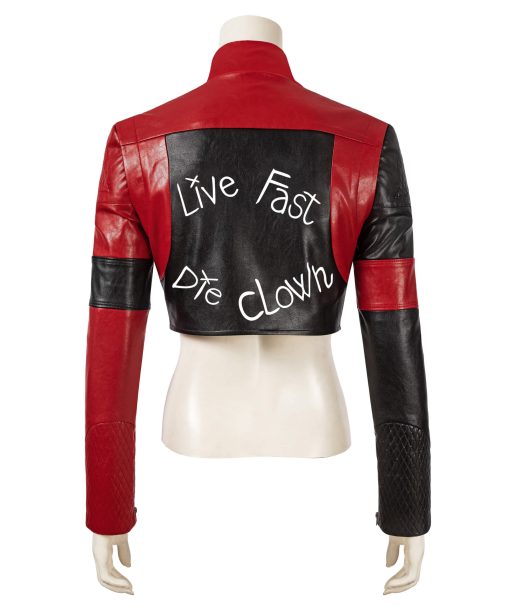 Harley Quinn Live Fast Die Clown Jacket—Suicide Squad Inspired