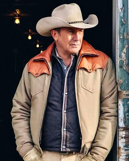 John Dutton Yellowstone Jacket—Rustic Western Style