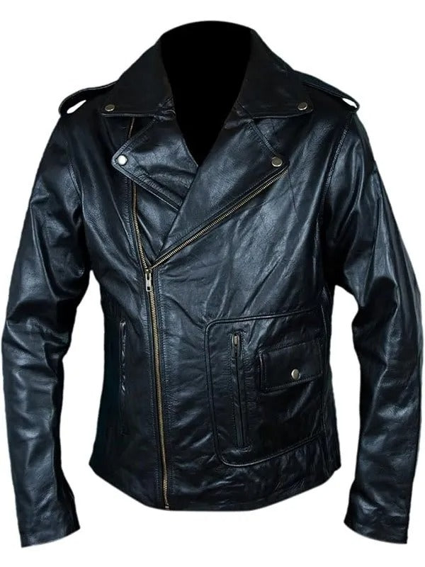 Iconic John Travolta Grease 1978 Leather Jacket