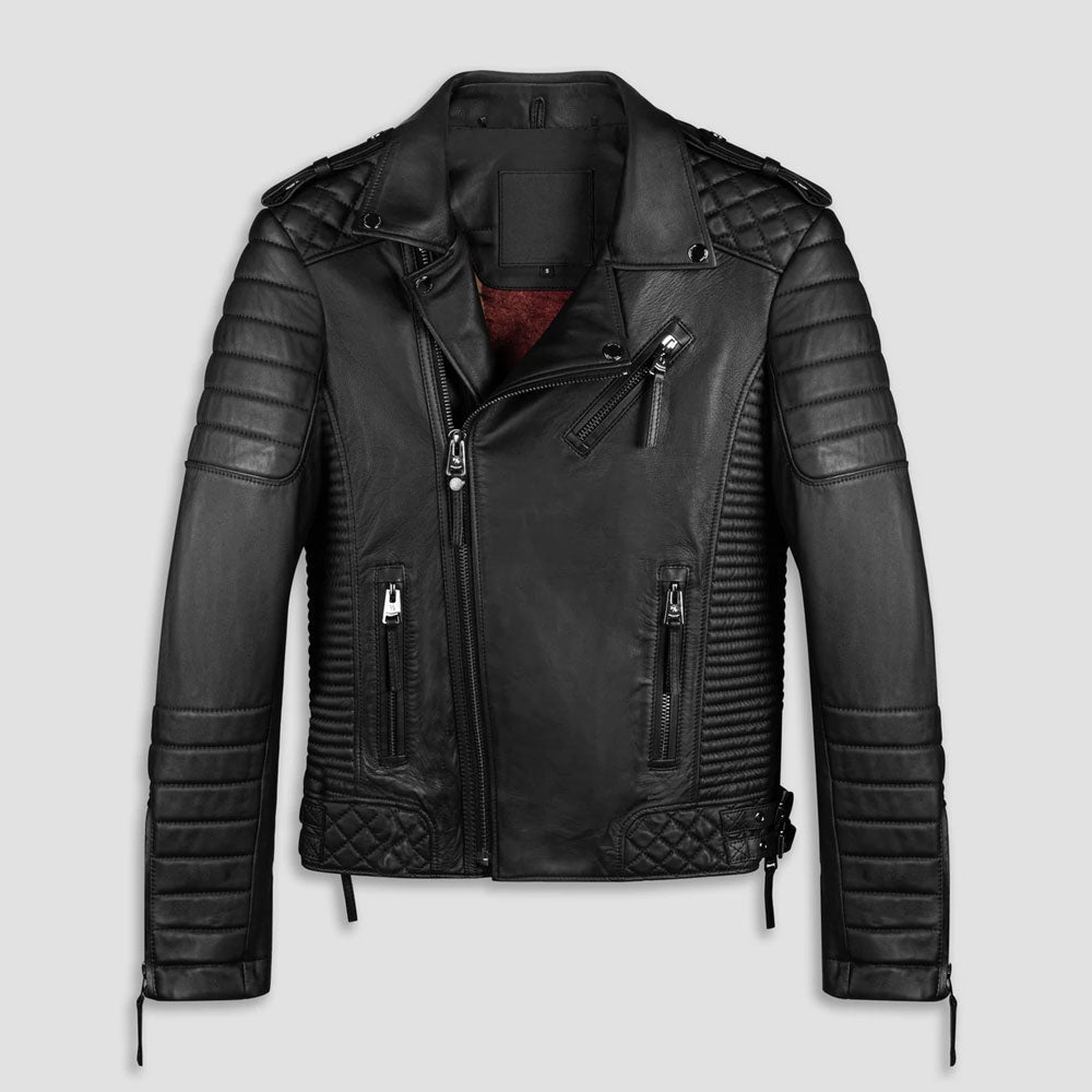 Men's Vintage Biker Leather Jacket