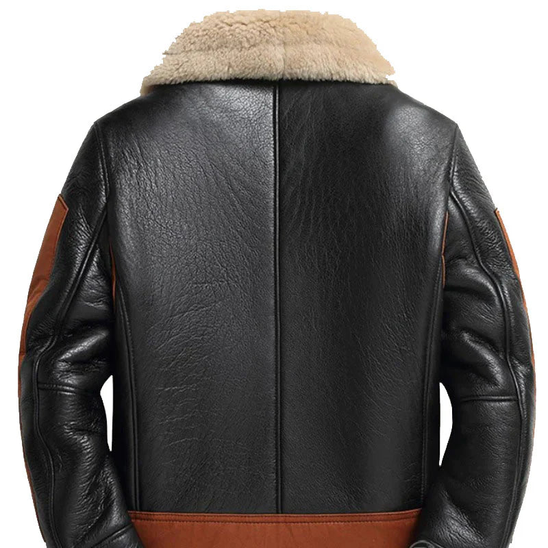 Men's B3 Bomber Pilot Premium Sheepskin Leather Jacket