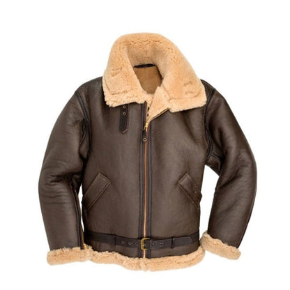 RAF Sheepskin B3 Bomber Jacket - TopGuruJackets