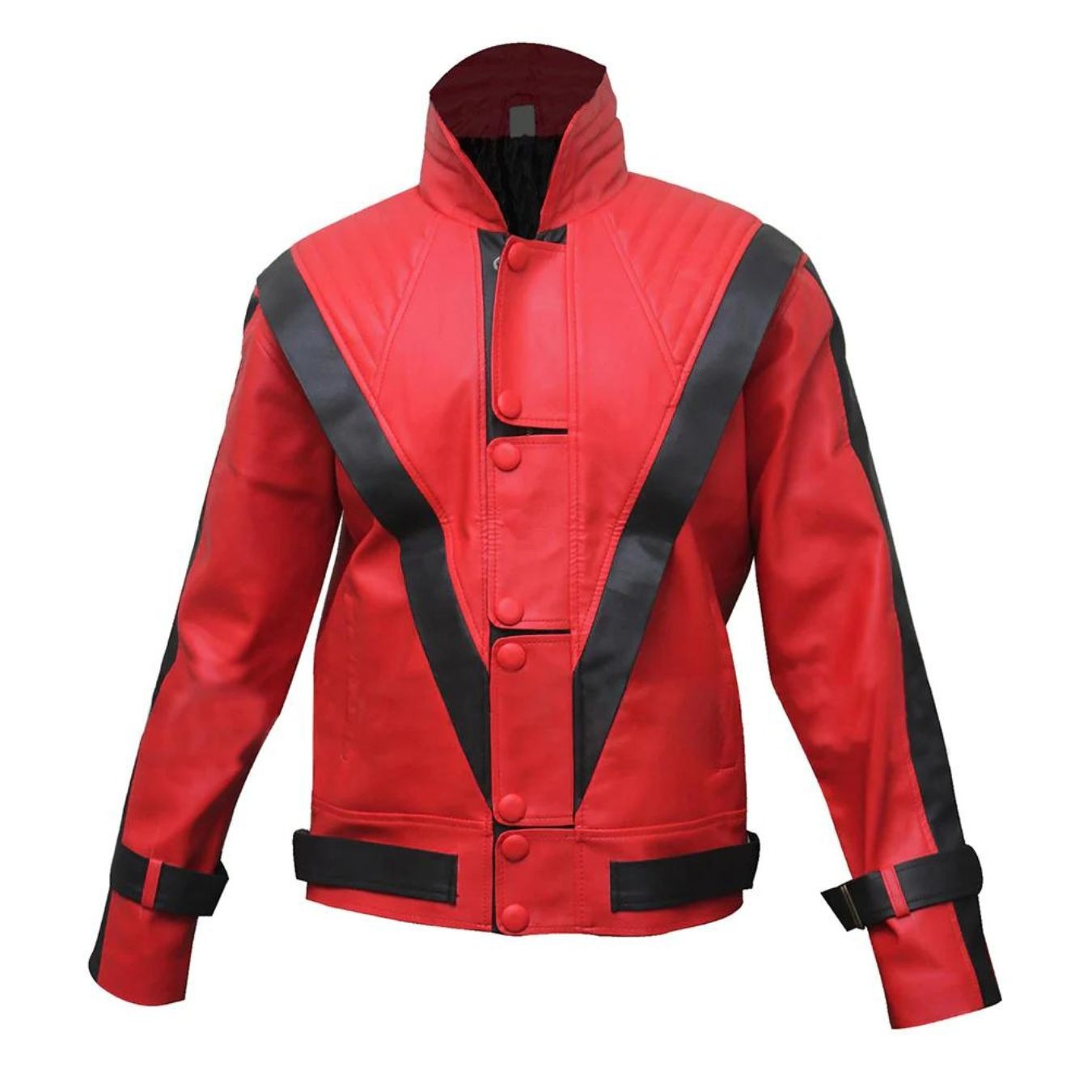 Iconic Michael Jackson's Red Leather Jacket from "Thriller" Music Video