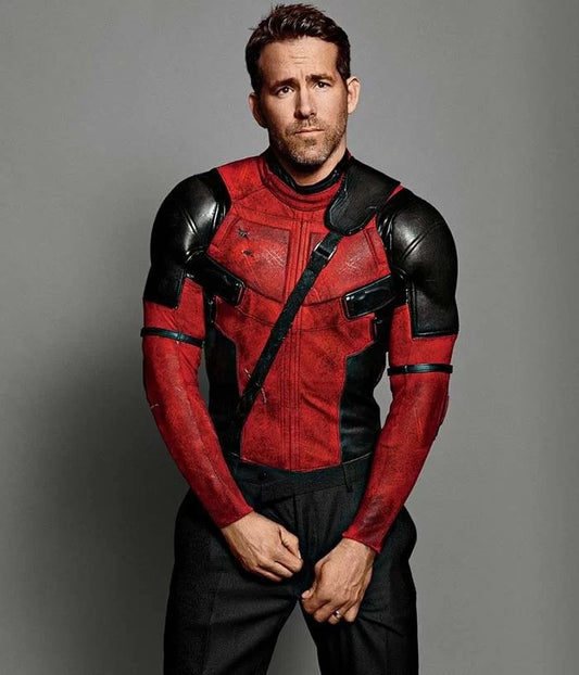 Ryan Reynolds Deadpool 2024 Leather Jacket