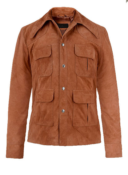 Tom Cruise American Made Leather Coat—Iconic Pilot Style