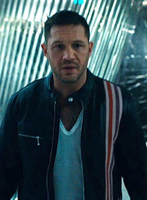 Tom Hardy Venom Leather Jacket – Edgy Superhero Style