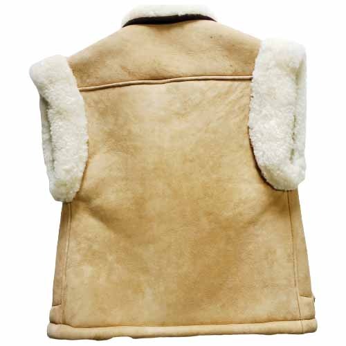 Women’s Shearling Sheepskin Leather Vest