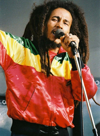 Bob Marley Vintage Leather Jacket