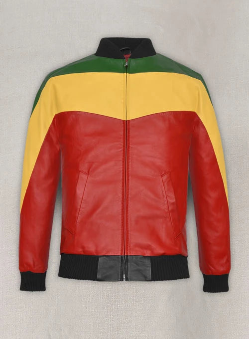 Bob Marley Vintage Leather Jacket