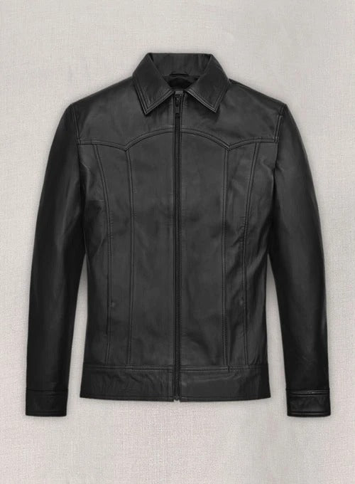 David Beckham's Iconic Black Leather Jacket