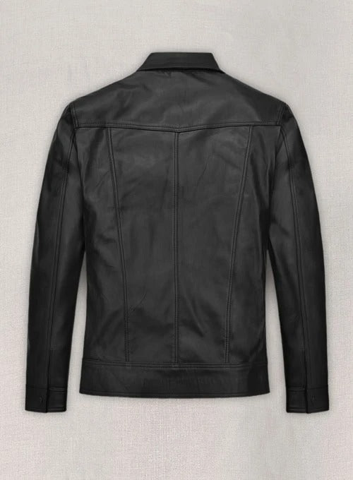 David Beckham's Iconic Black Leather Jacket