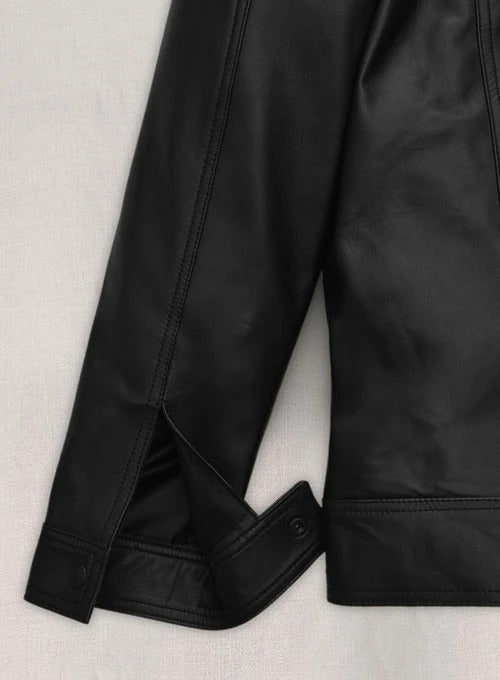 David Beckham's Iconic Black Leather Jacket