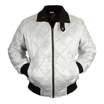 Ryan Gosling Scorpion Drive Satin Puffer Jacket