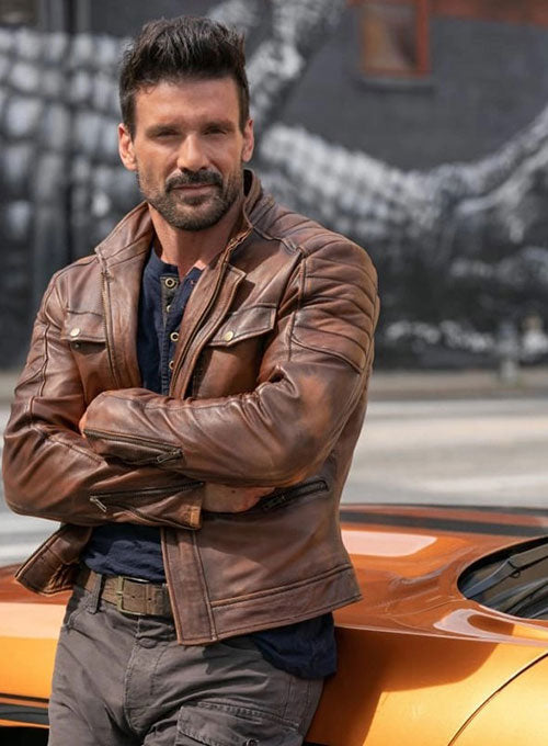 Frank Grillo Boss Level Leather Jacket – Action Hero Style