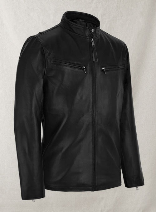 Henry Cavill Black Leather Jacket