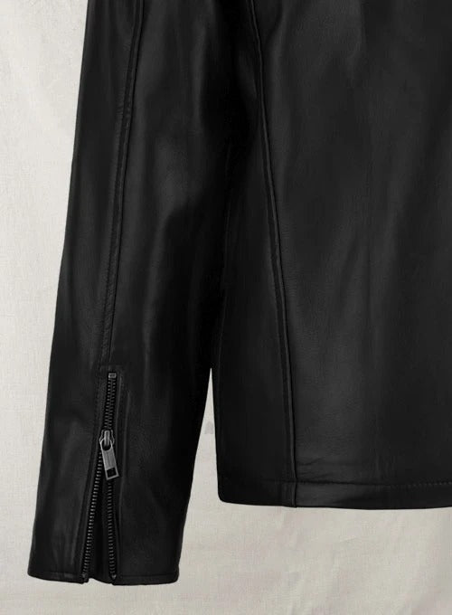 Henry Cavill Black Leather Jacket