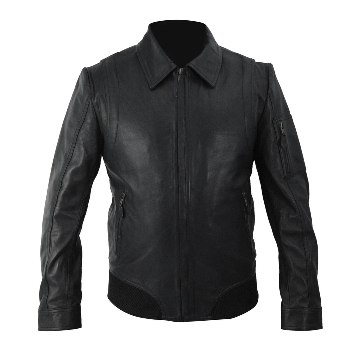 Dwayne Johnson's Signature Black Leather Jacket