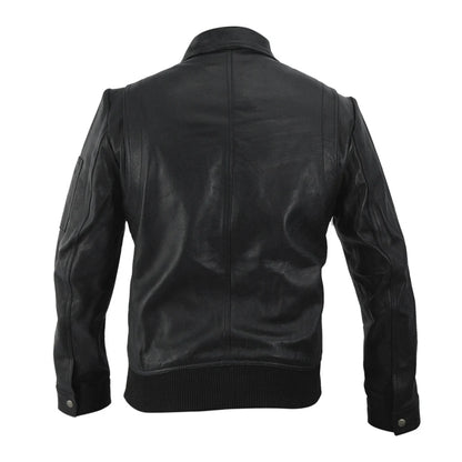 Dwayne Johnson's Signature Black Leather Jacket