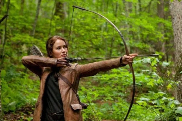 Stylish Jennifer Lawrence Brown Jacket from "The Hunger Games"