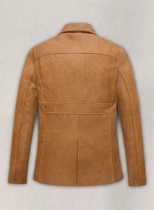 Jennifer Aniston Inspired Leather Blazer – Friends TV Show Classic