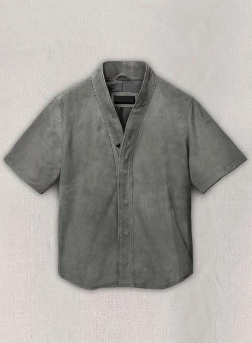 Kanye West Suede Leather Shirt