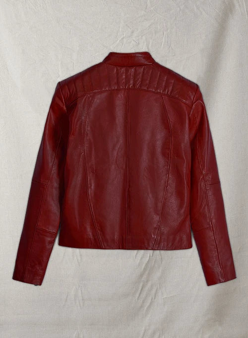 Kaya Scodelario Resident Evil Leather Jacket