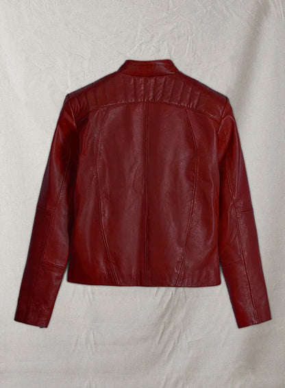 Kaya Scodelario Resident Evil Leather Jacket